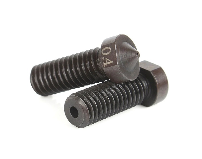 e3DV6 Volcano M6 Nozzle (Hardened Steel) (0.2 mm)