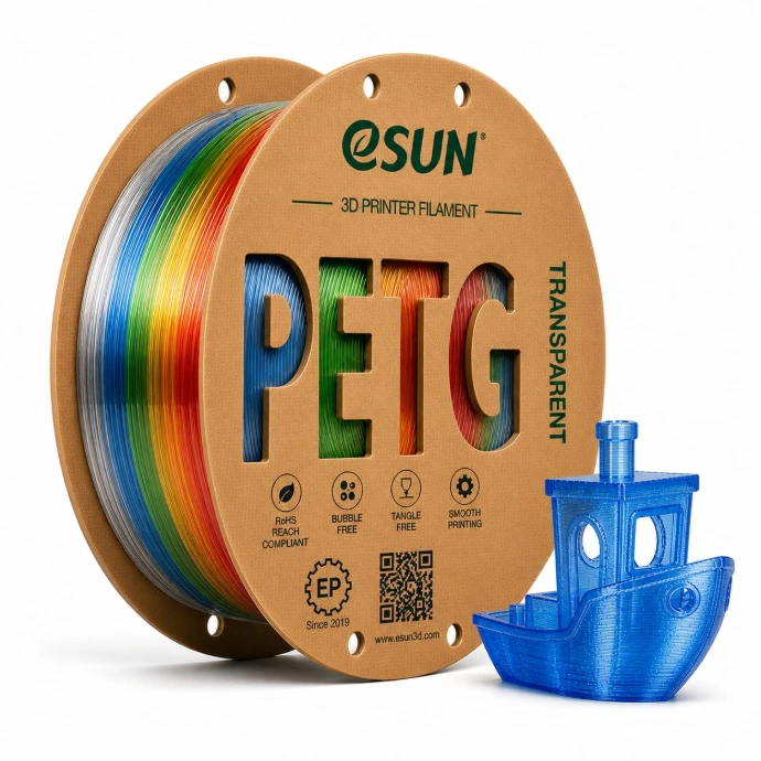 eSun PETG Transparent Filament (Clear)