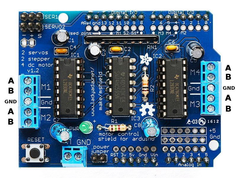 L293D Motor Driver Shield