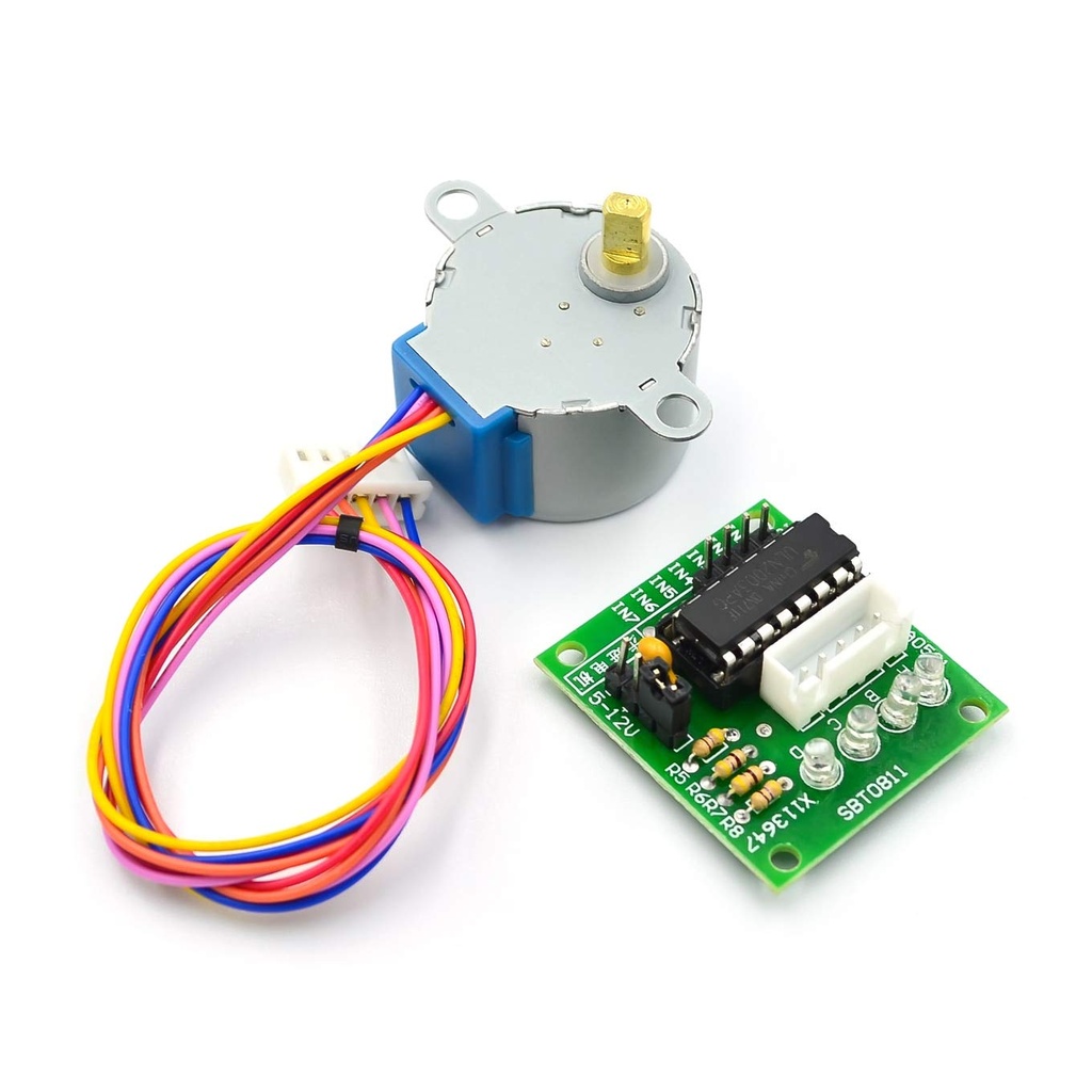 ULN 2003 Driver board + 5V 4-Phase stepper motor