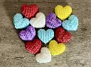 Knitted heart STL