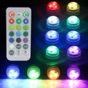 Waterproof LED RGB with Remote (6 Pcs)