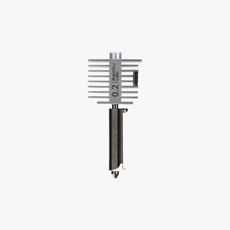 Bambulab A1 Series (Nozzle & Heatsink) (0.2 mm, Stainless Steel, Original)
