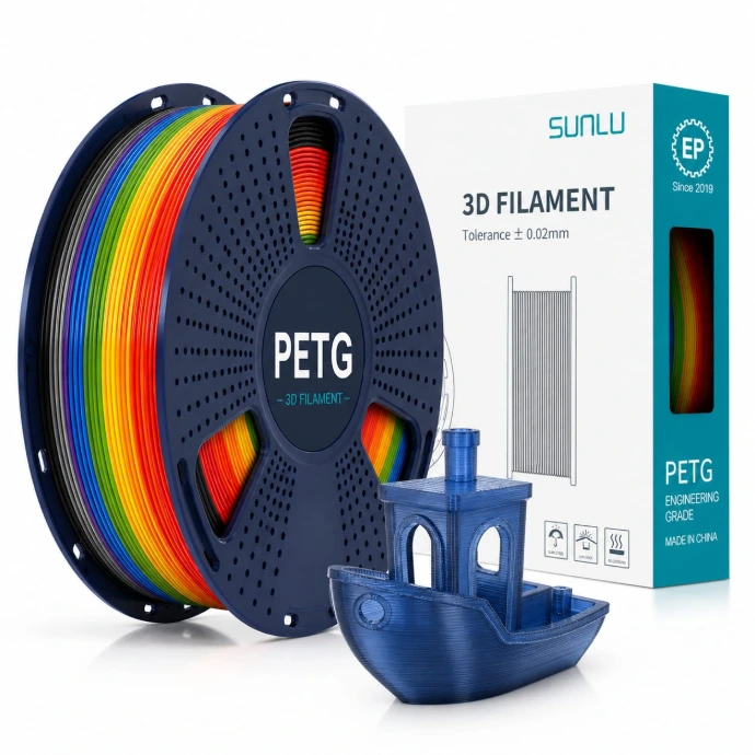 [FR-SU06-05-00-04] Sunlu PETG Transparent Filament (Transparent)