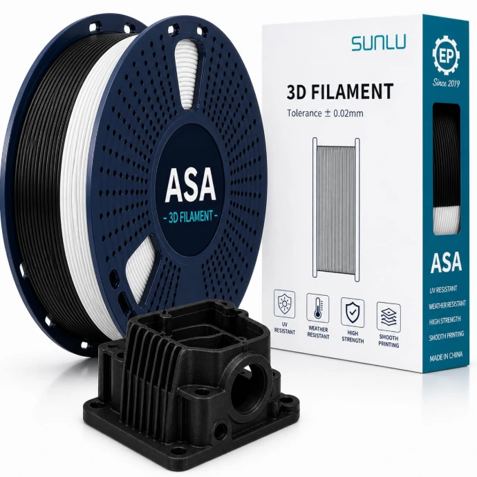 Sunlu ASA Filament (White)