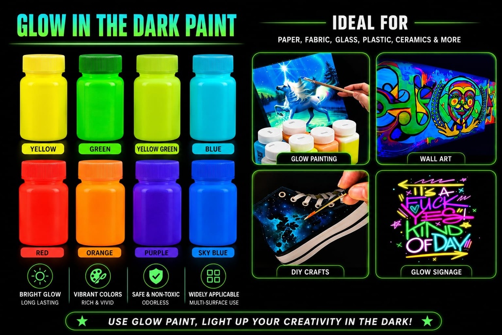 Water Based Luminous Paint