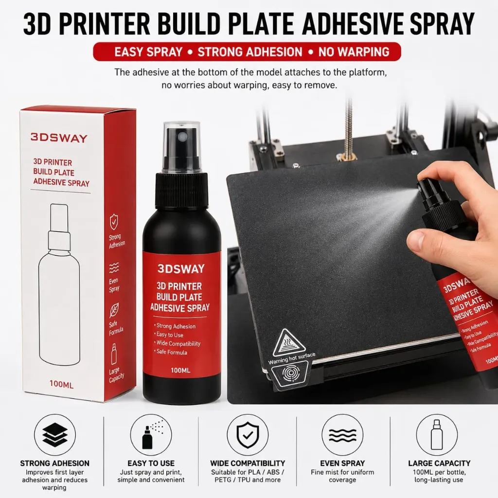 Spray anti warping glue 100mL (Elegoo)