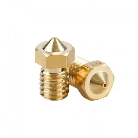 E3D M6 Nozzle (0.2 mm, Brass)
