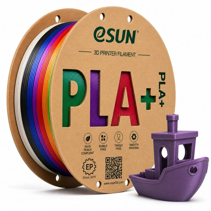eSun PLA+ Filament (Gray)