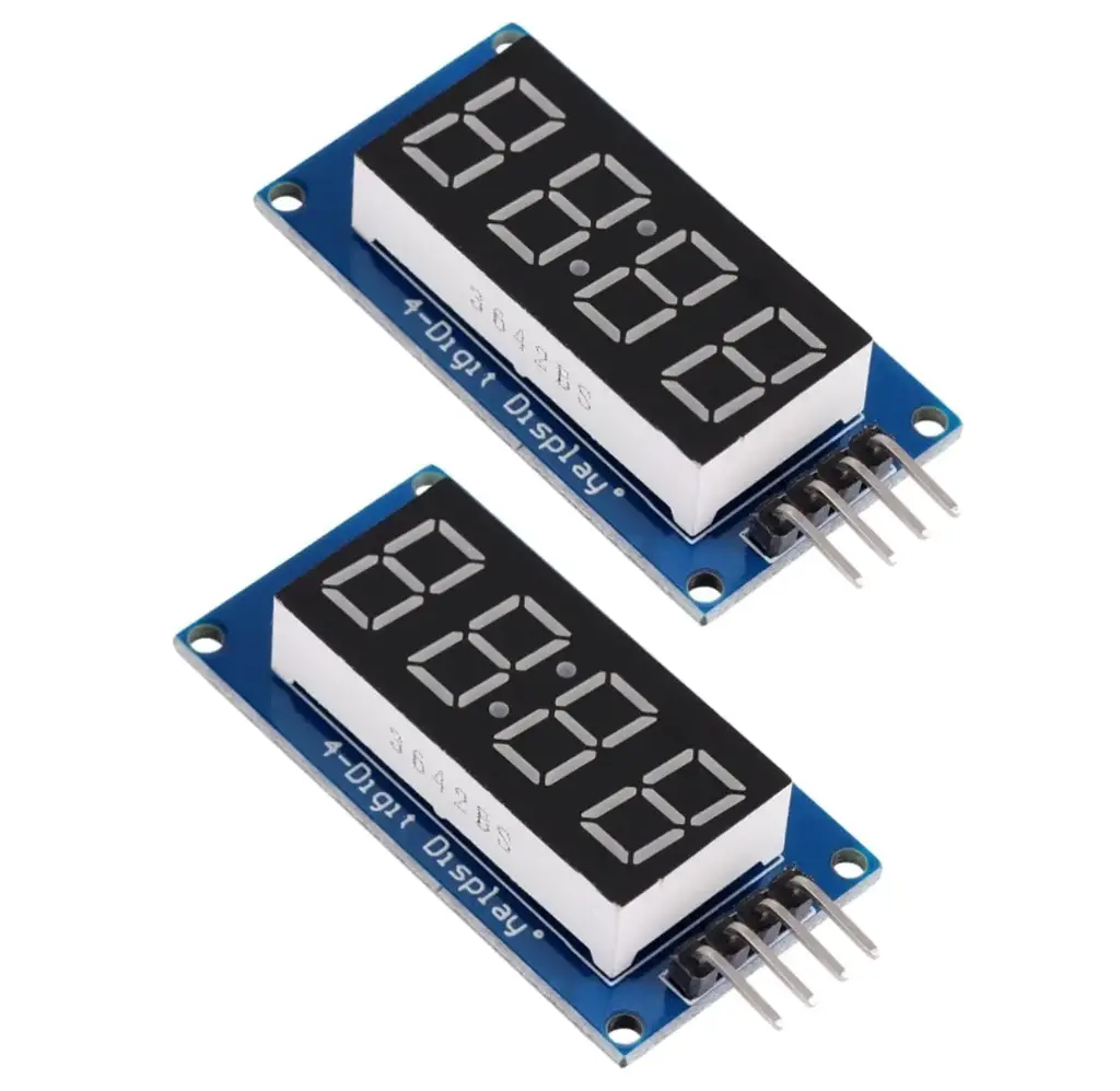 Digital clock display LED TM16374