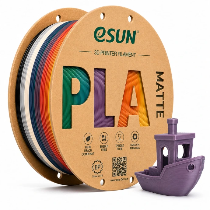 [FR-ES05-01-49-04] eSun PLA Matte (Marondi Purple)