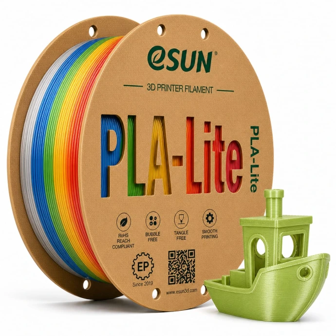 eSun PLA-Lite Filament (Gray)