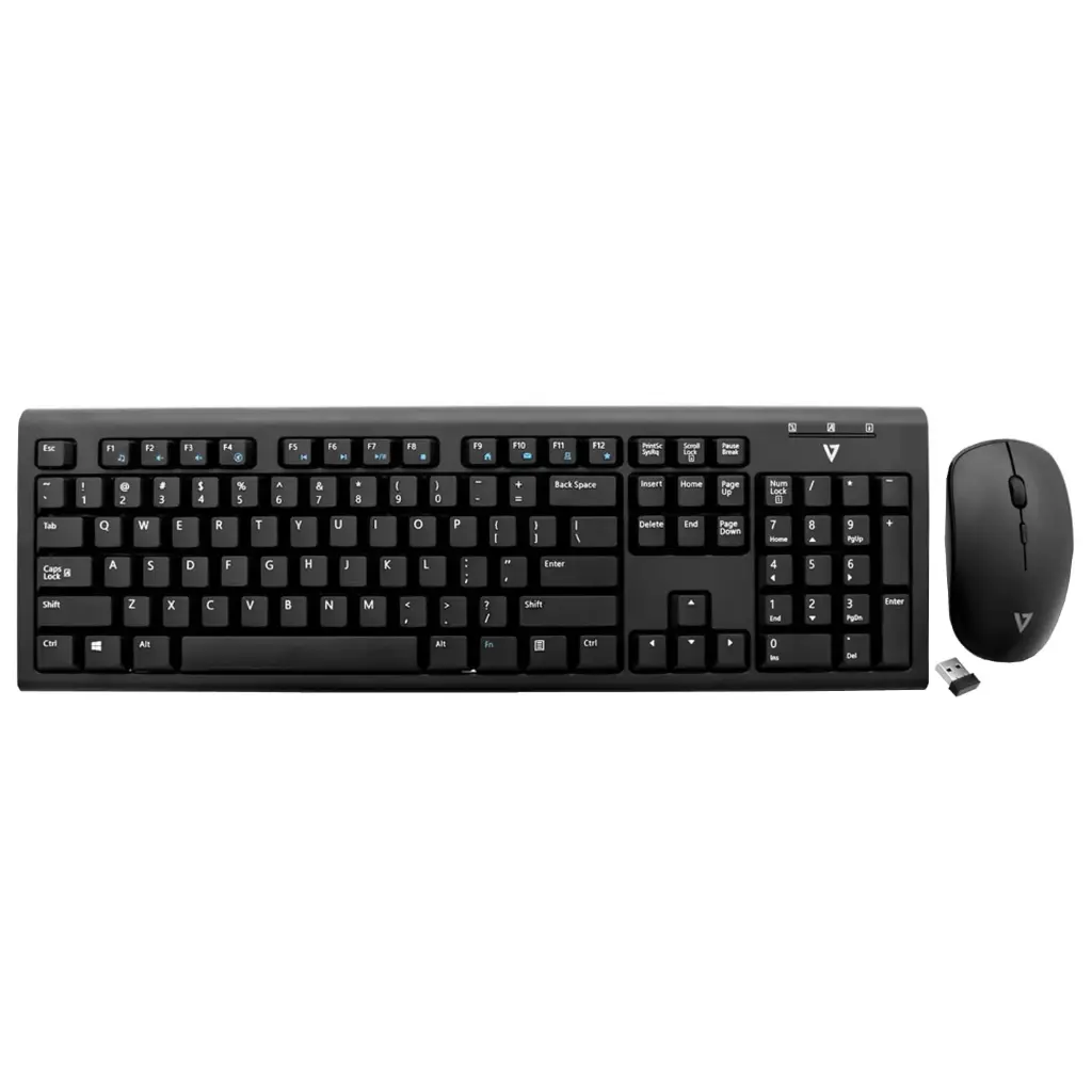 Mechanical Keyboard + Mouse Black 104 Keys