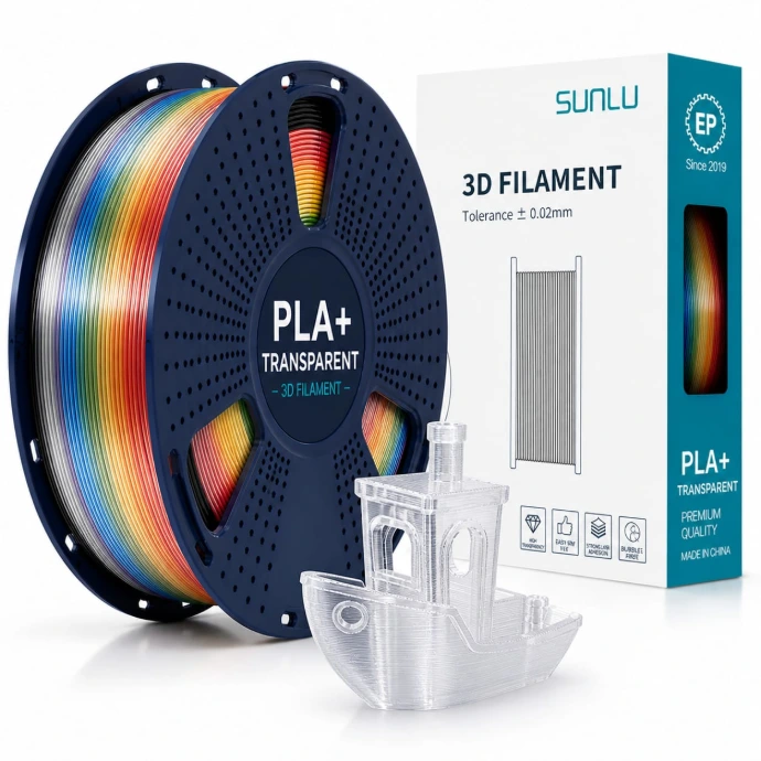 Sunlu PLA+ Transparent | erbilplastic
