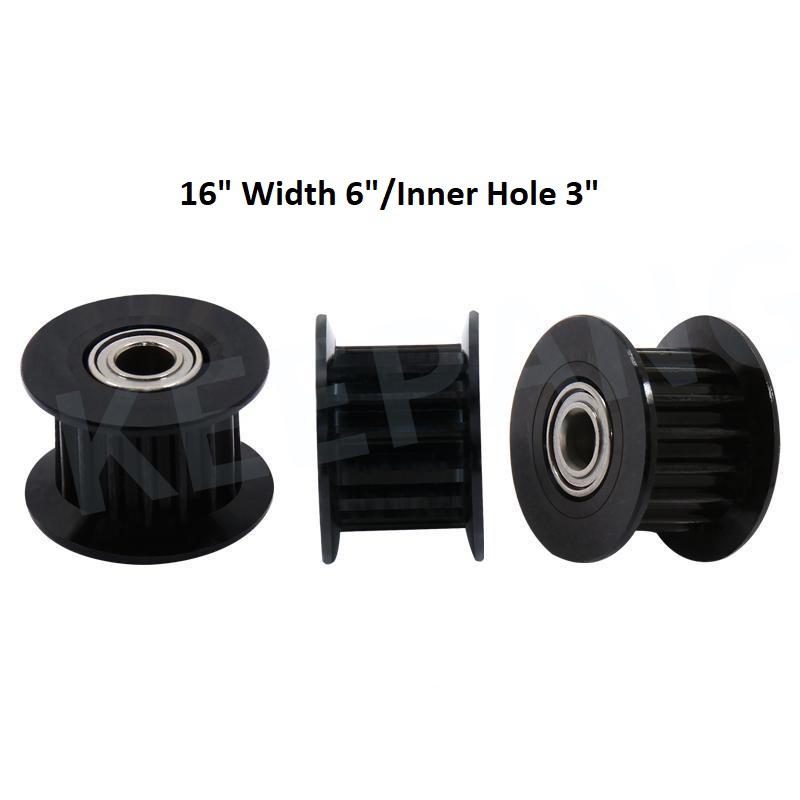 Spare Parts Timing Belt Pulley Black 2GT 20T/W6