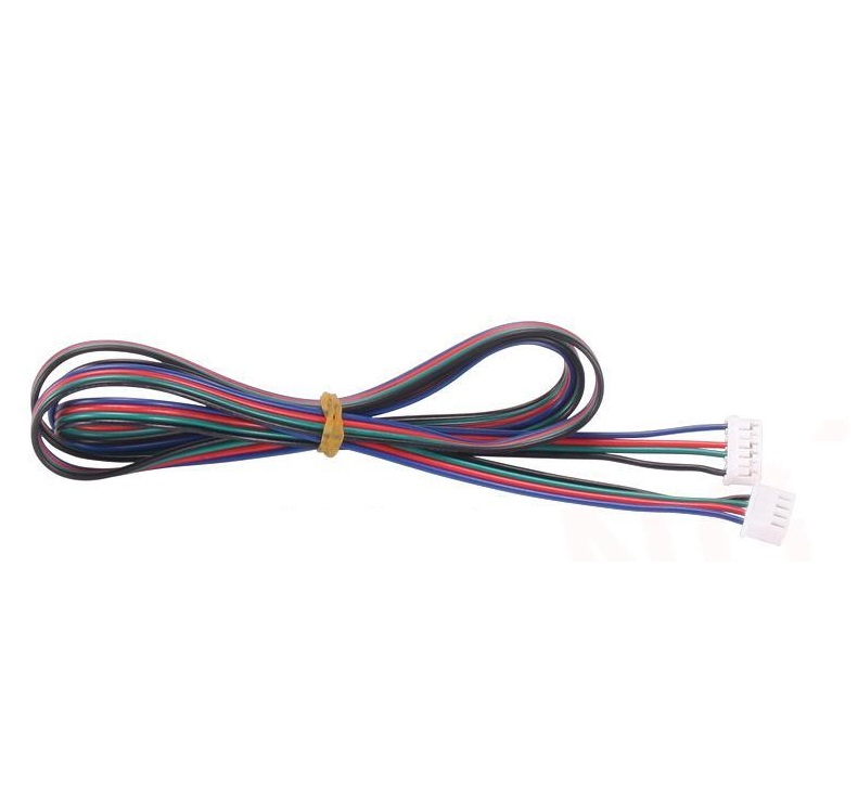 Stepper Motor Cable (Double White Terminal) xh2.54 (4 Pin X 6 Pin) (2 Meter)