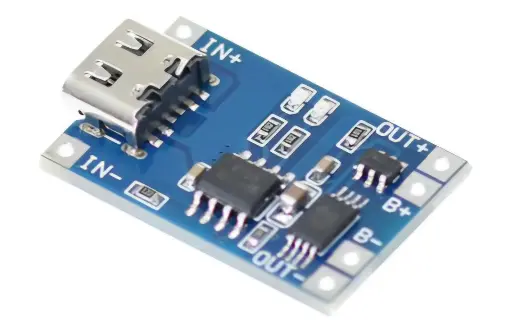 Lithium battery charging Type-C 2in1