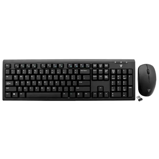 Mechanical Keyboard + Mouse Black 104 Keys
