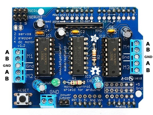 L293D Motor Driver Shield